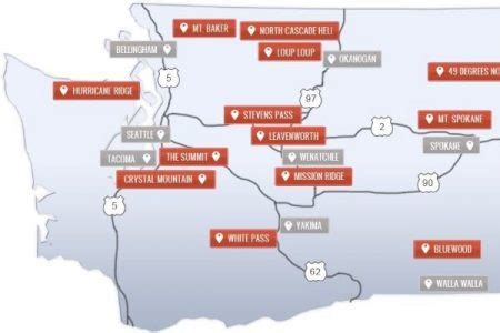 Washington State ski areas & ski ticket discounts .